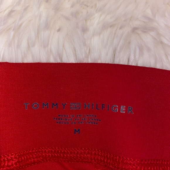 Red Tommy Hilfiger Leggings Medium - Picture 4 of 4